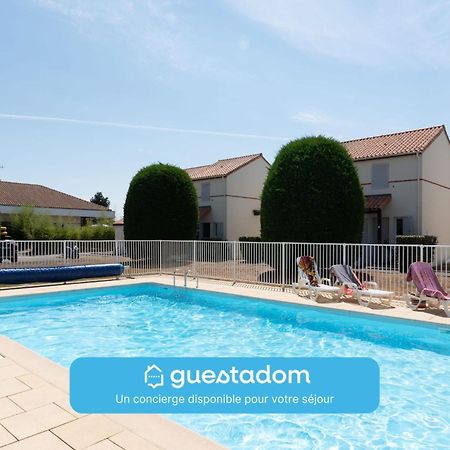Bel appartement dans une Residence avec piscine Pornic Extérieur photo